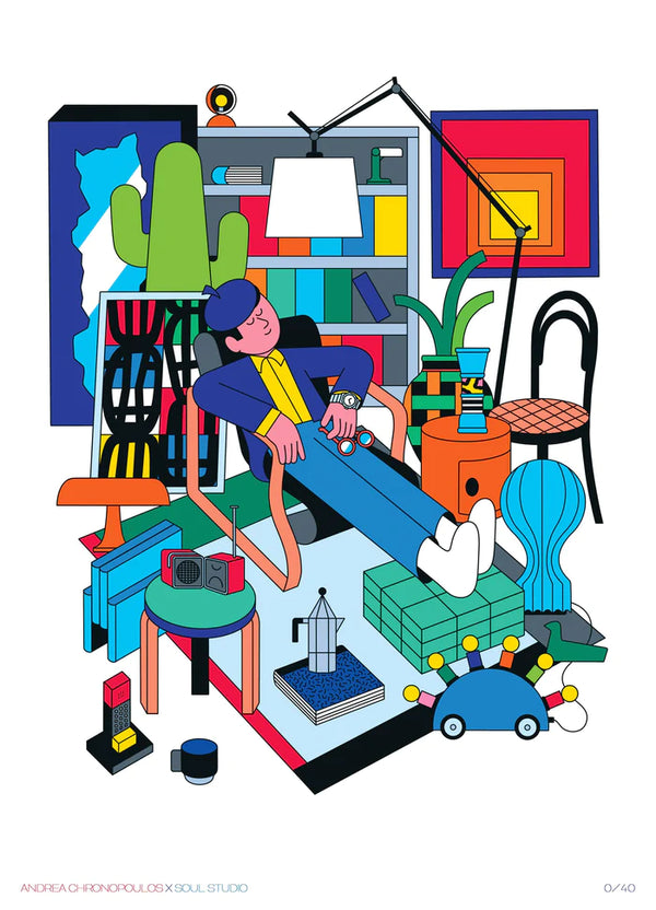Andrea Chronopoulos x Soul Studio - Exclusive Print - 30 x 40 cm